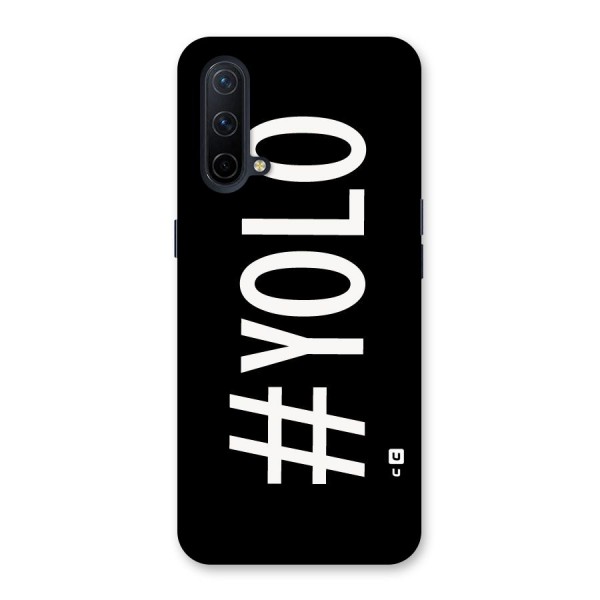 Yolo Back Case for OnePlus Nord CE 5G