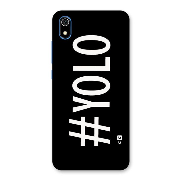 Yolo Back Case for Redmi 7A