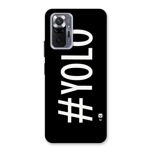 Yolo Back Case for Redmi Note 10 Pro Max