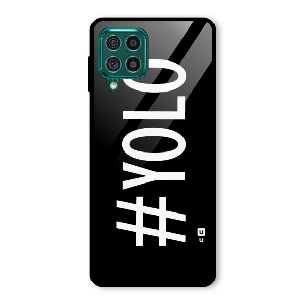 Yolo Glass Back Case for Galaxy F62