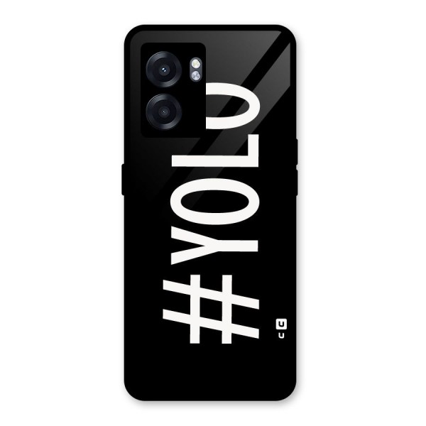 Yolo Glass Back Case for Oppo K10 (5G)