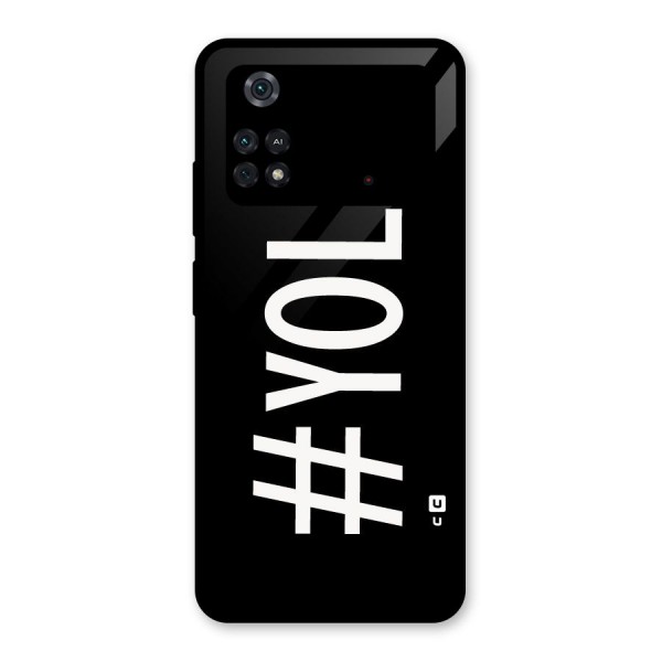 Yolo Glass Back Case for Poco M4 Pro 4G