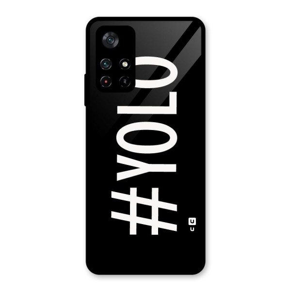 Yolo Glass Back Case for Poco M4 Pro 5G