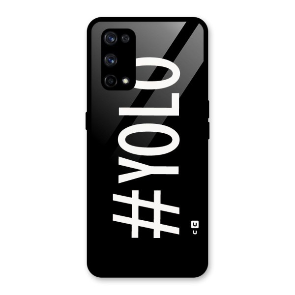 Yolo Glass Back Case for Realme X7 Pro