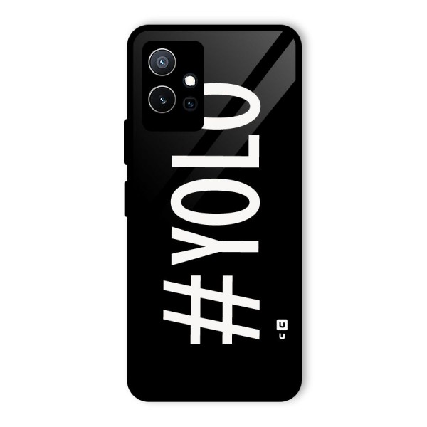 Yolo Glass Back Case for Vivo T1 5G