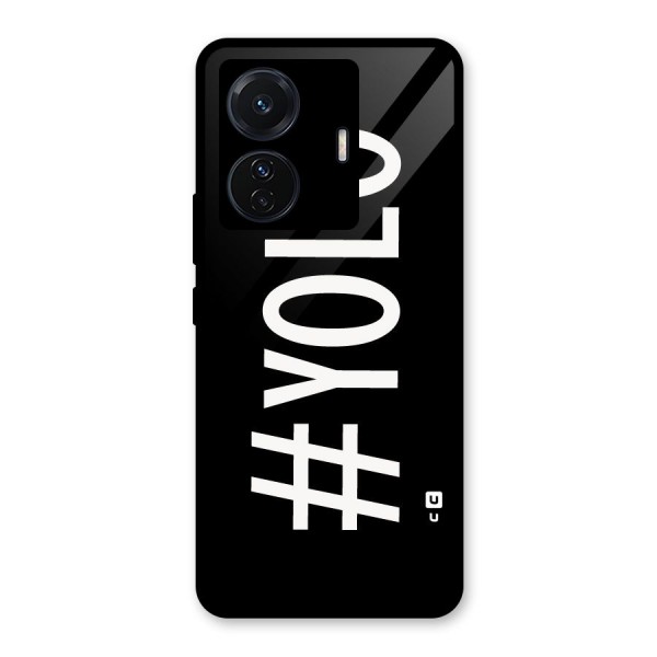 Yolo Glass Back Case for Vivo T1 Pro