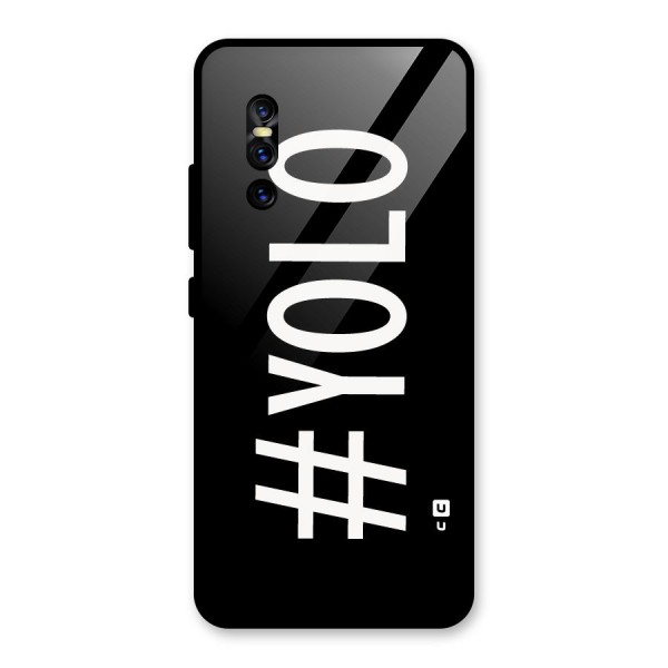 Yolo Glass Back Case for Vivo V15 Pro