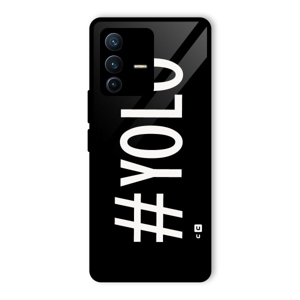 Yolo Glass Back Case for Vivo V23 Pro