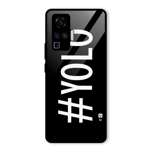 Yolo Glass Back Case for Vivo X50 Pro