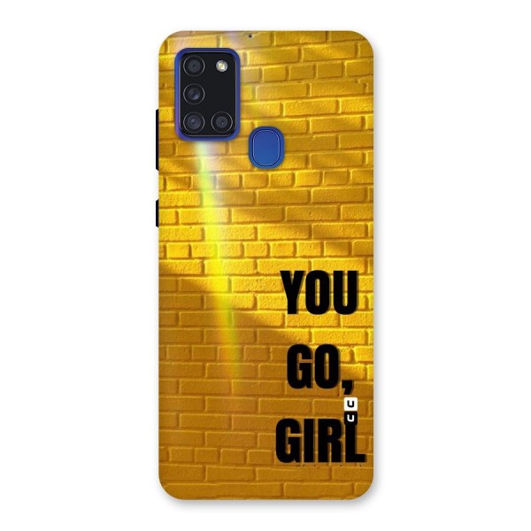 You Go Girl Wall Back Case for Galaxy A21s