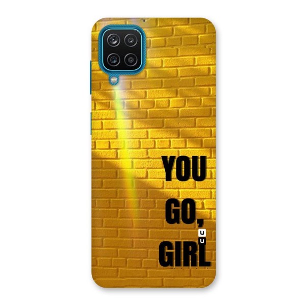 You Go Girl Wall Back Case for Galaxy F12