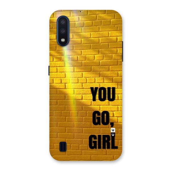 You Go Girl Wall Back Case for Galaxy M01