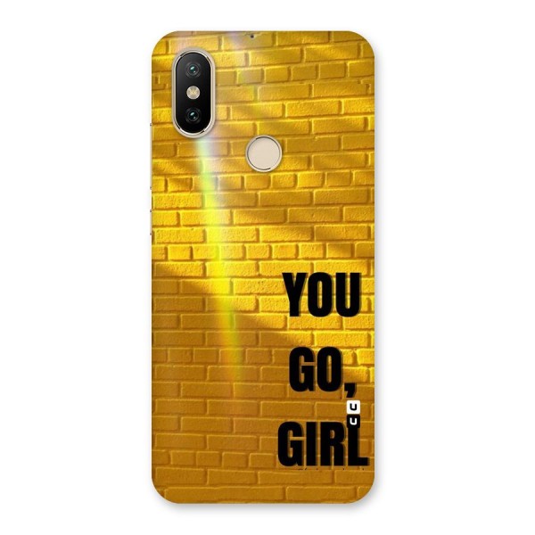 You Go Girl Wall Back Case for Mi A2