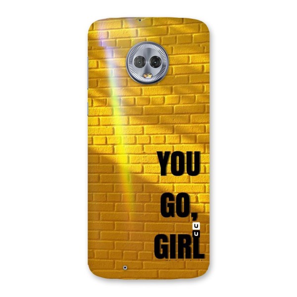 You Go Girl Wall Back Case for Moto G6