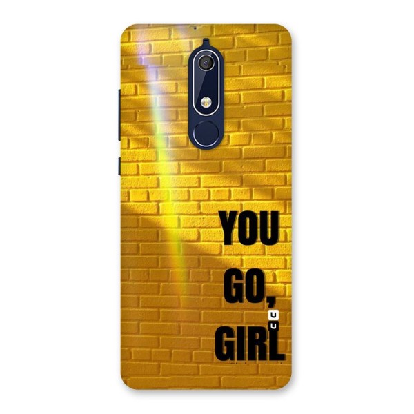 You Go Girl Wall Back Case for Nokia 5.1