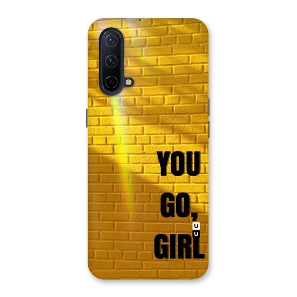 You Go Girl Wall Back Case for OnePlus Nord CE 5G
