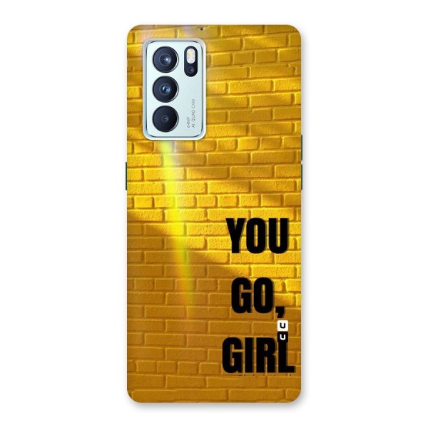 You Go Girl Wall Back Case for Oppo Reno6 Pro 5G