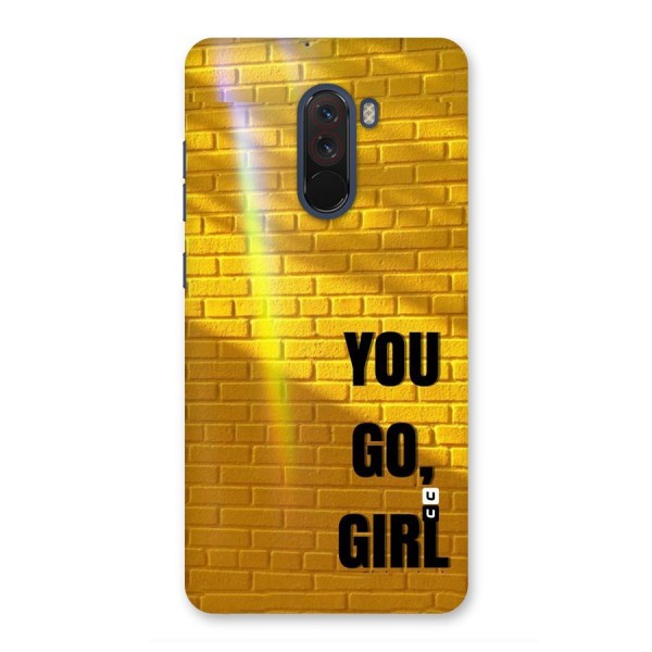 You Go Girl Wall Back Case for Poco F1