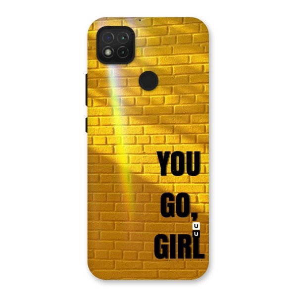 You Go Girl Wall Back Case for Redmi 9