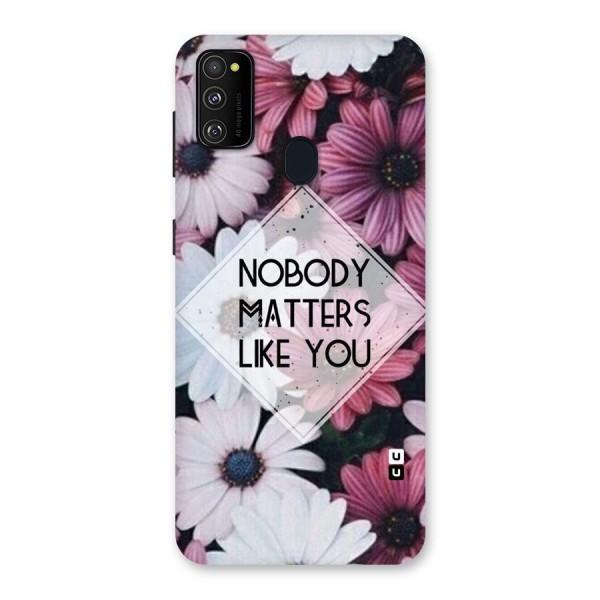 You Matter Back Case for Galaxy M21