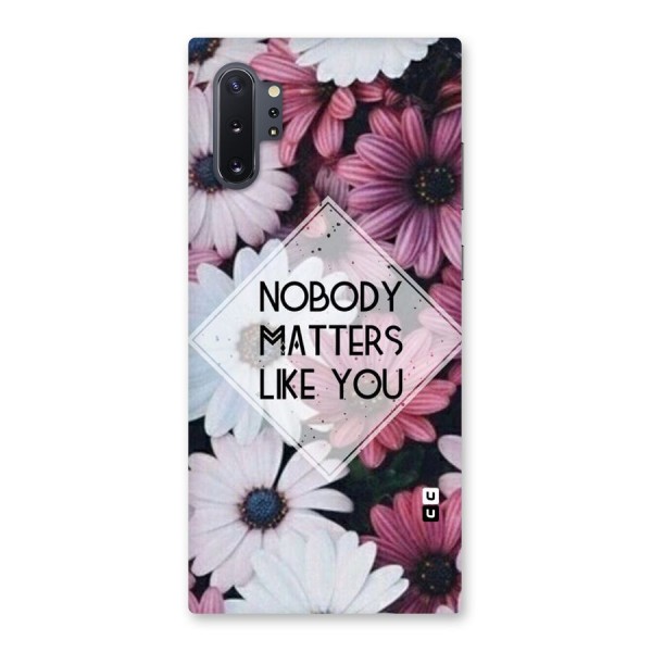 You Matter Back Case for Galaxy Note 10 Plus