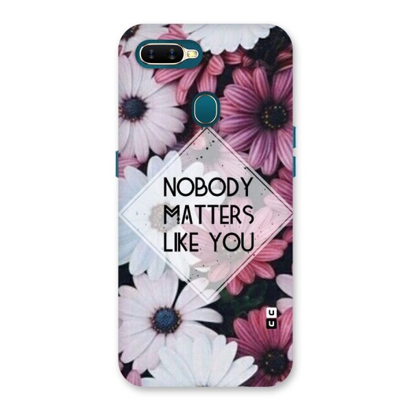 You Matter Back Case for Oppo A12