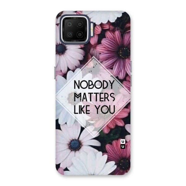 You Matter Back Case for Oppo F17