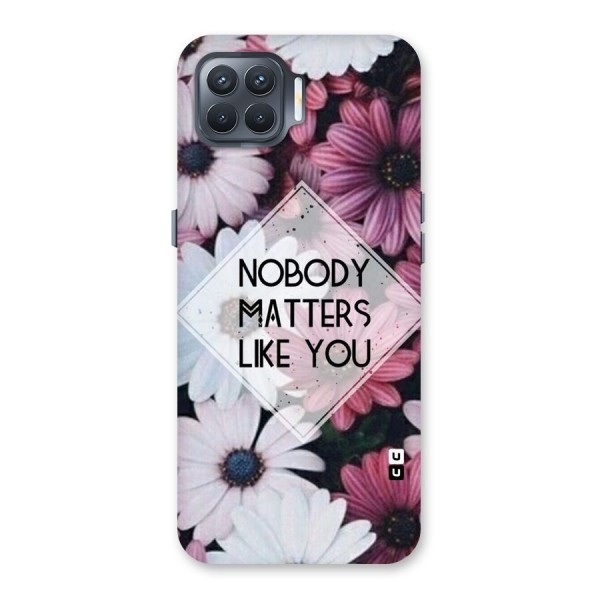 You Matter Back Case for Oppo F17 Pro