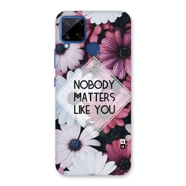 You Matter Back Case for Realme Narzo 30A