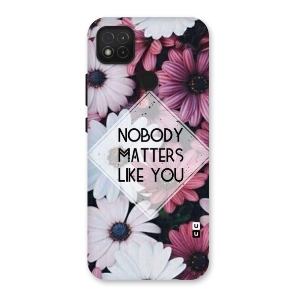 You Matter Back Case for Redmi 9C