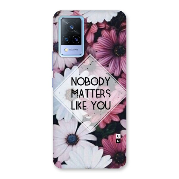 You Matter Back Case for Vivo V21 5G