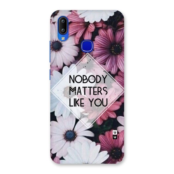 You Matter Back Case for Vivo Y91