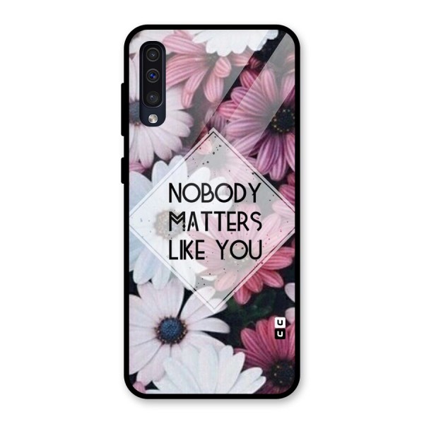 You Matter Glass Back Case for Galaxy A50s