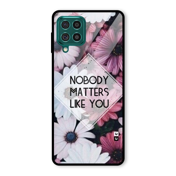 You Matter Glass Back Case for Galaxy F62