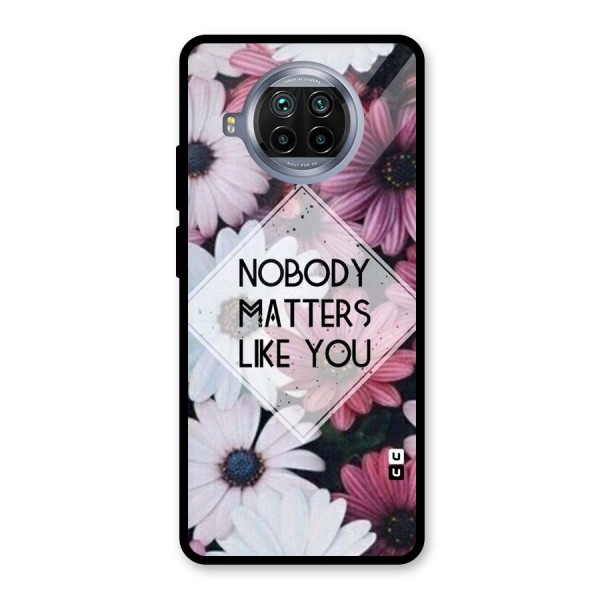 You Matter Glass Back Case for Mi 10i