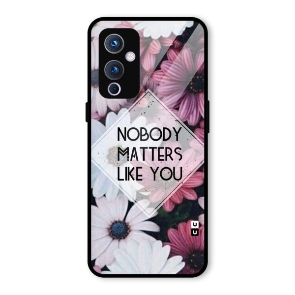 You Matter Glass Back Case for OnePlus 9