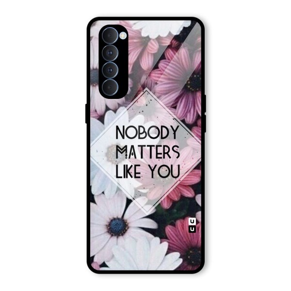 You Matter Glass Back Case for Oppo Reno4 Pro