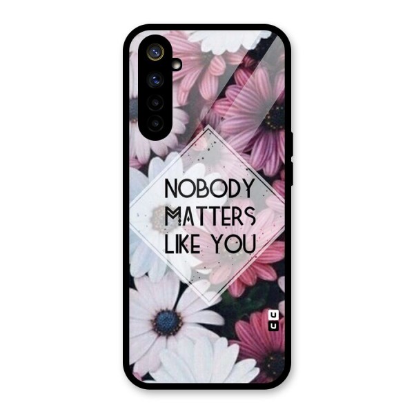 You Matter Glass Back Case for Realme 6