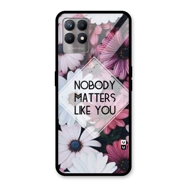 You Matter Glass Back Case for Realme 8i