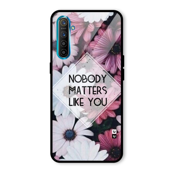 You Matter Glass Back Case for Realme XT