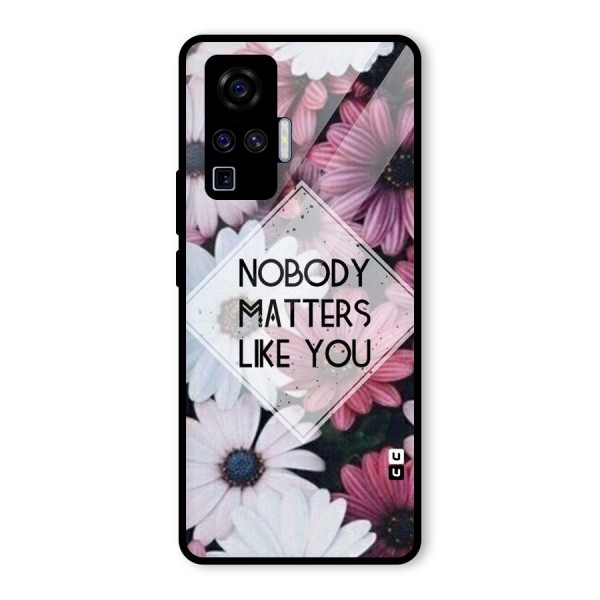 You Matter Glass Back Case for Vivo X50 Pro