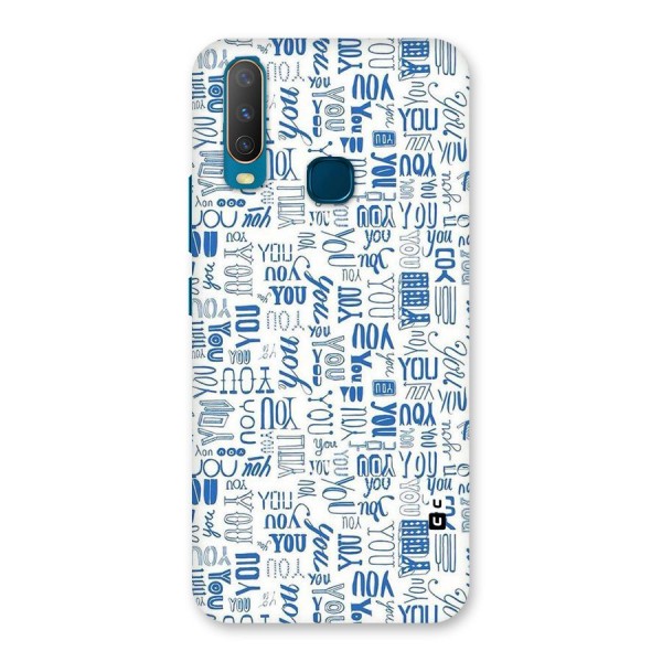 You Pattern Back Case for Vivo Y12