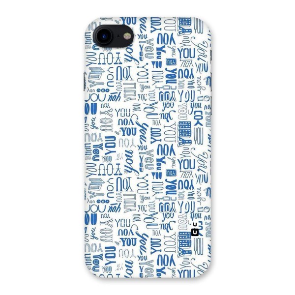 You Pattern Back Case for iPhone SE 2020