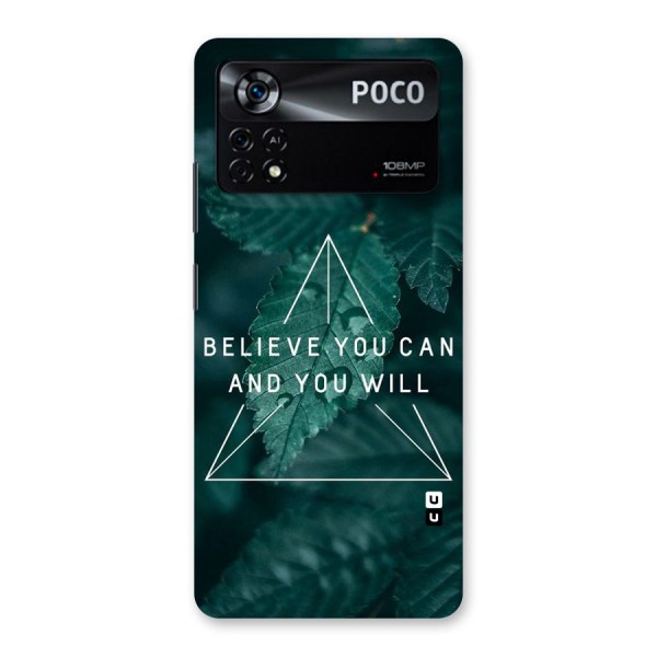 You Will Back Case for Poco X4 Pro 5G