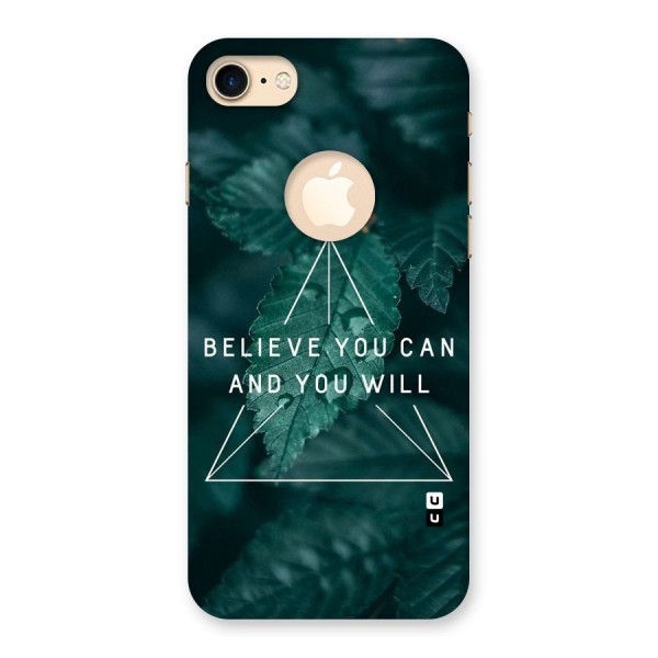 You Will Back Case for iPhone 7 Logo Cut