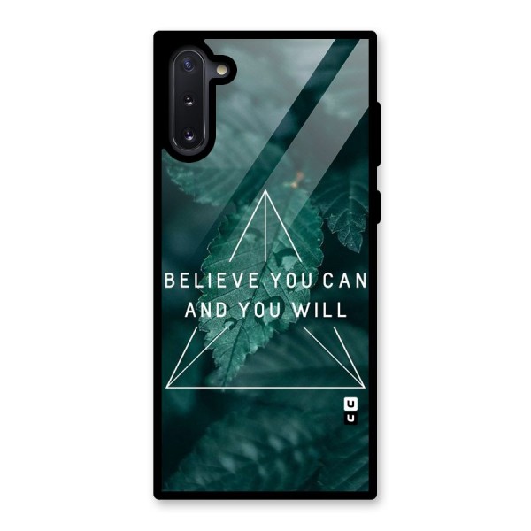 You Will Glass Back Case for Galaxy Note 10