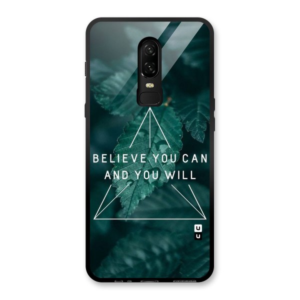 You Will Glass Back Case for OnePlus 6