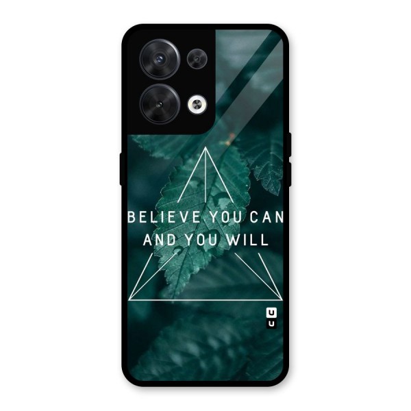 You Will Glass Back Case for Oppo Reno8 5G