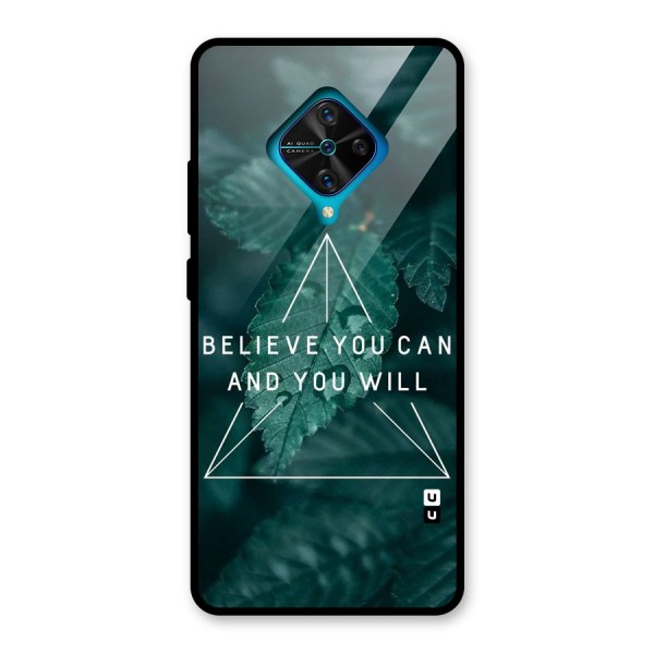 You Will Glass Back Case for Vivo S1 Pro