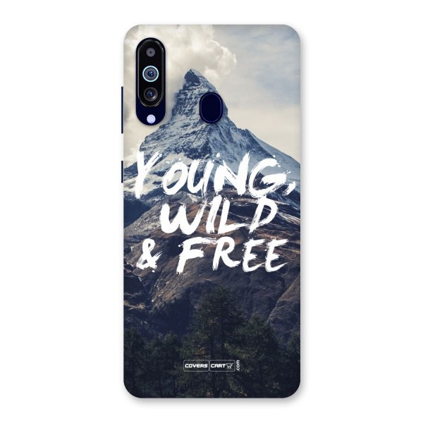 Young Wild and Free Back Case for Galaxy A60